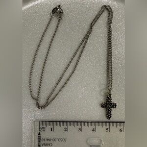 Pandora Silver Cross Necklace